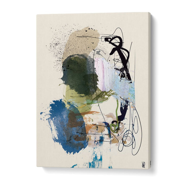 Modern TWIN ABSTRACT paintings with vibrant colors, adding elegance and creativity to your living space.