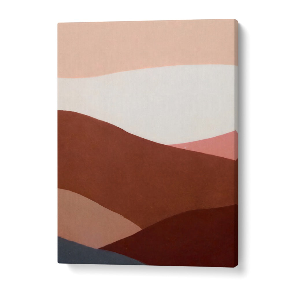 FAR FAR AWAY , ABSTRACT PAINTINGS feature layered earthy tones and soft shapes for a modern artistic vibe by GalleryWrap.