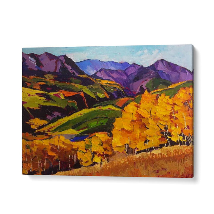 COTTON WOODS , LANDSCAPE PAINTINGS