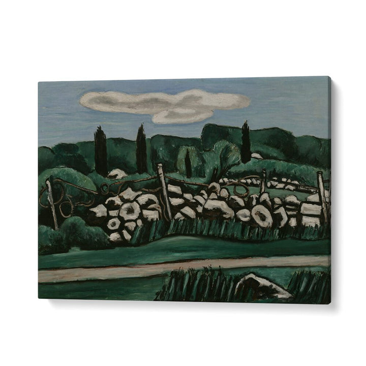 THE LAST STONE WALLS, DOGTOWN (CA. 1936–1937) , VINTAGE PAINTINGS