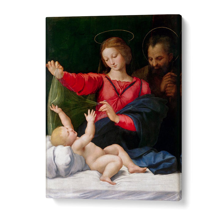 MADONNA OF LORETO (1509) BY RAPHAEL RAFFAELLO , VINTAGE PAINTINGS