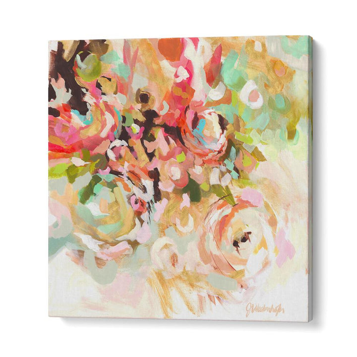 Vibrant FLOWER ABSTRACT, ABSTRACT PAINTINGS bring color and elegance to any space, enhancing your decor beautifully.