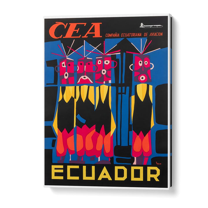 ECUADOR , VINTAGE TRAVEL POSTERS