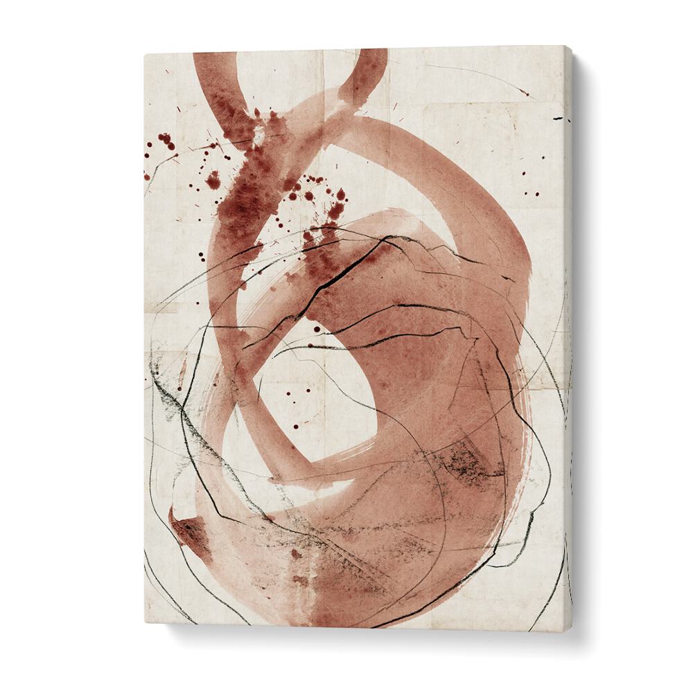 Elegant LINE AND FORM, ABSTRACT PAINTINGS design featuring fluid shapes and rich colors to enhance any space.