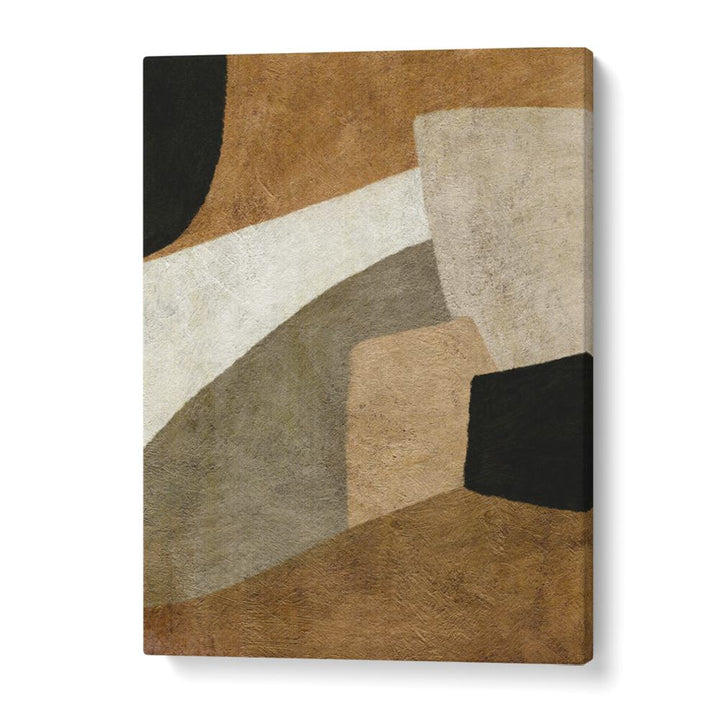 Stylish TONED, ABSTRACT PAINTINGS featuring a blend of earthy colors, perfect for modern home decor.
