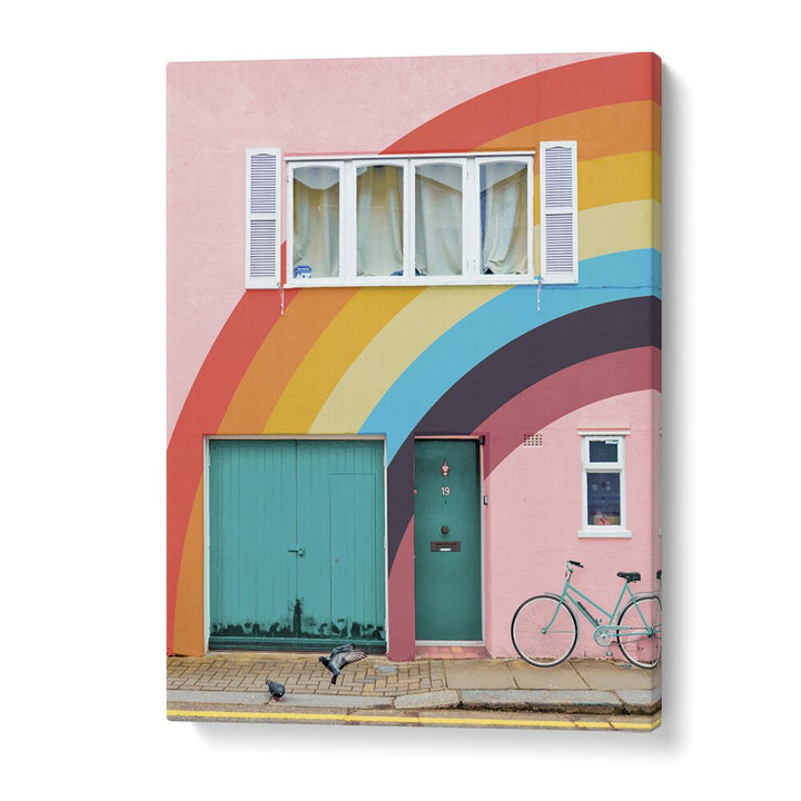 GROOVY HOUSE BY GABOR ESTEFAN, STREET PHOTOGRAPHY ART PRINTS