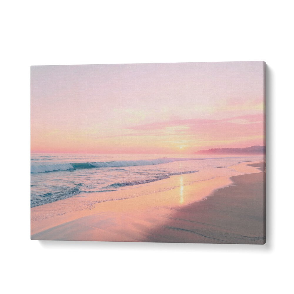 Capture the calming beauty of SUNSET SERENITY, BEACH PAINTINGS, perfect for transforming your space into a tranquil oasis.