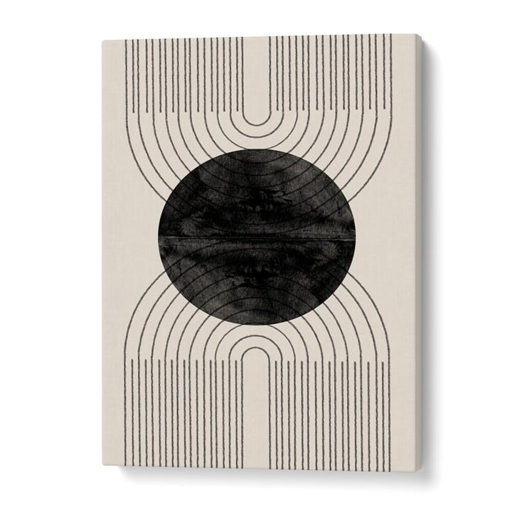 Stylish ARCH COMPOSITION NO IV., GEOMETRIC ART PRINTS showcasing a unique blend of shapes and colors for modern interiors.