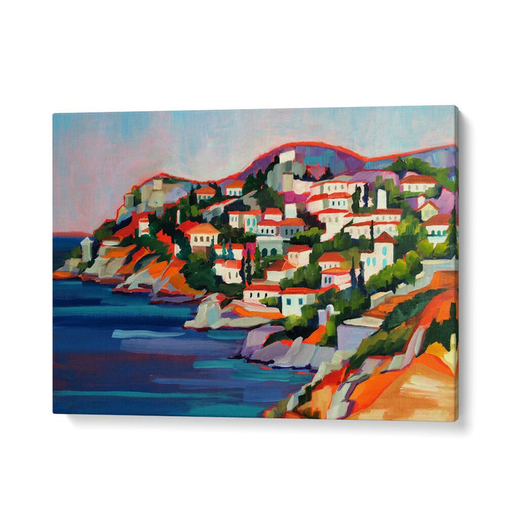 HYDRA ISLAND , LANDSCAPE PAINTINGS