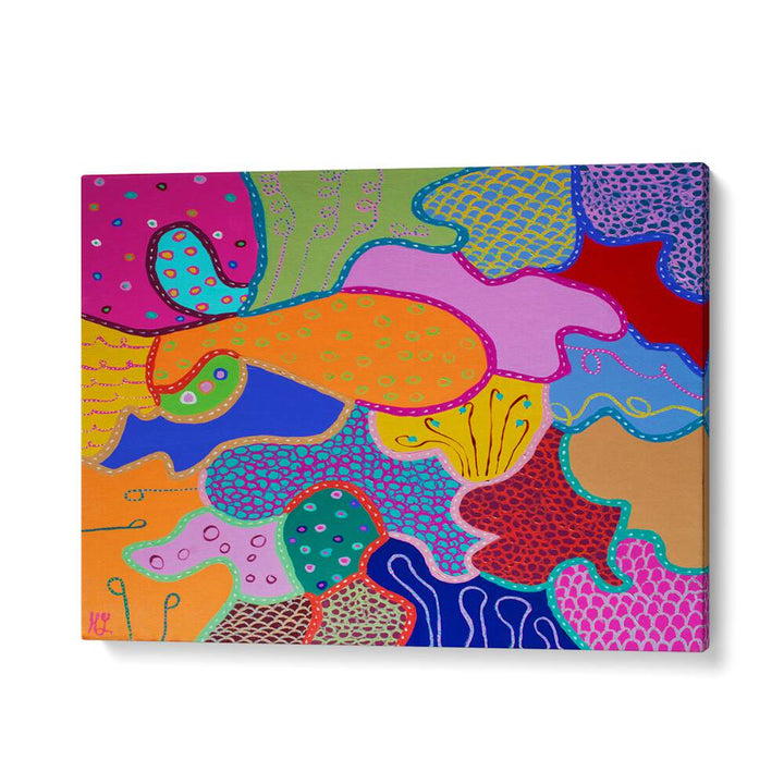 COLOURS OF ANOTHER WORLD , PATTERN ART PRINTS