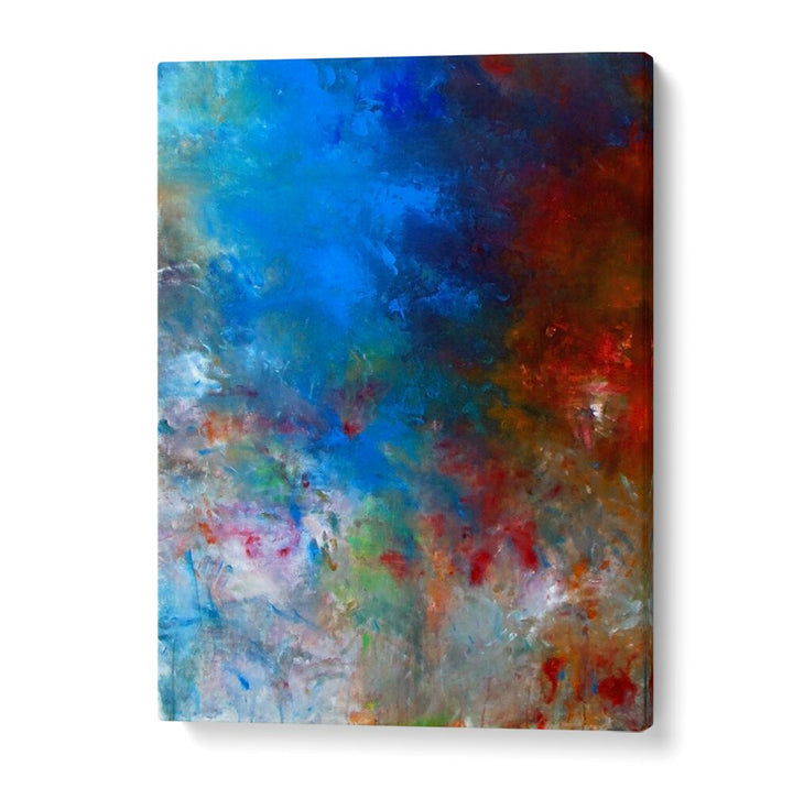 Vibrant colors and bold strokes define TIME AND SPACE, ABSTRACT PAINTINGS, perfect for transforming your space.