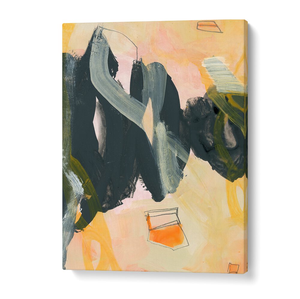 Vibrant ABSTRACT PAINTING IV showcasing dynamic strokes, perfect for elevating your space with ABSTRACT PAINTINGS.