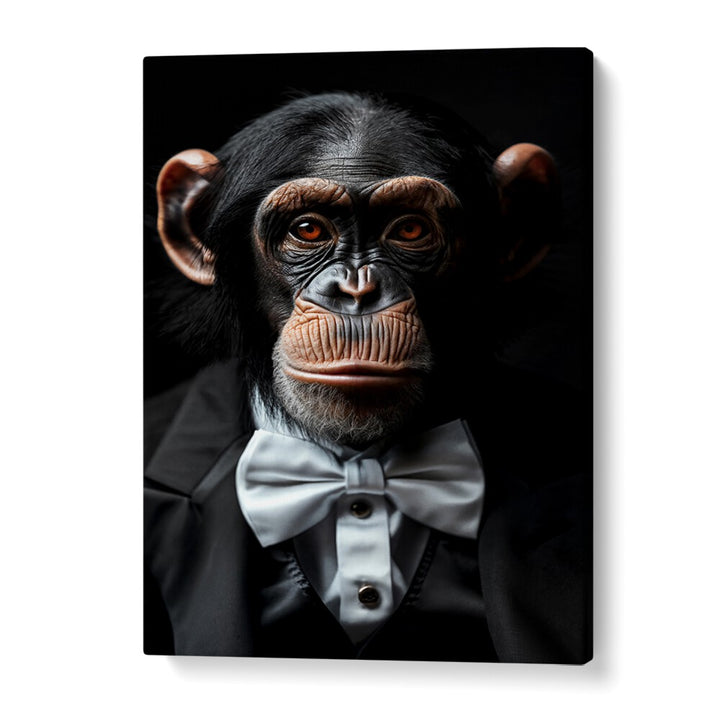 WILD SUITS - CHIMPANZEE , ANIMAL PAINTINGS