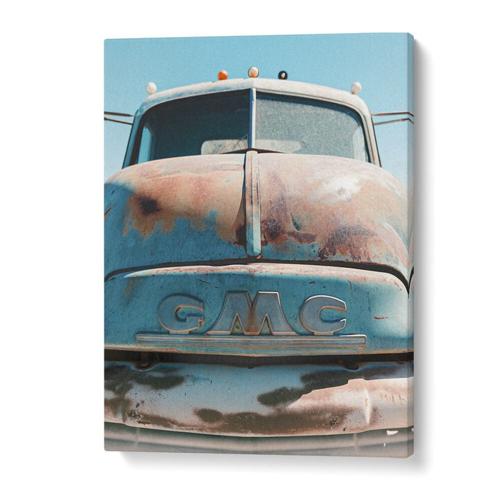 surreal painting - VINTAGE RUSTED GMC TRUCK by Asianmonk