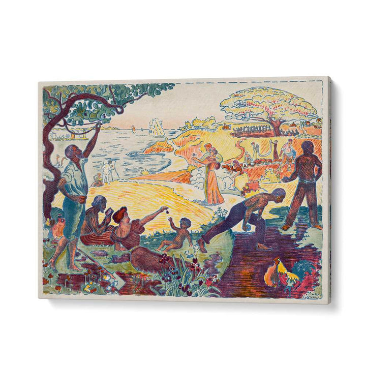 HARMONIOUS TIMES (CA. 1895–1896) , VINTAGE PAINTINGS