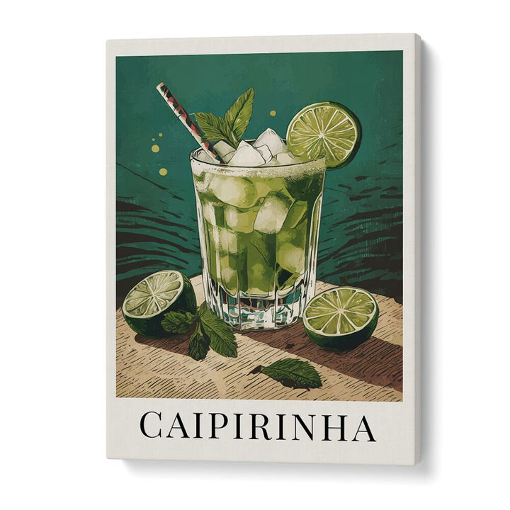 CAIPIRINHA BY ANDREAS MAGNUSSON, BAR POSTERS , BAR ART PRINTS