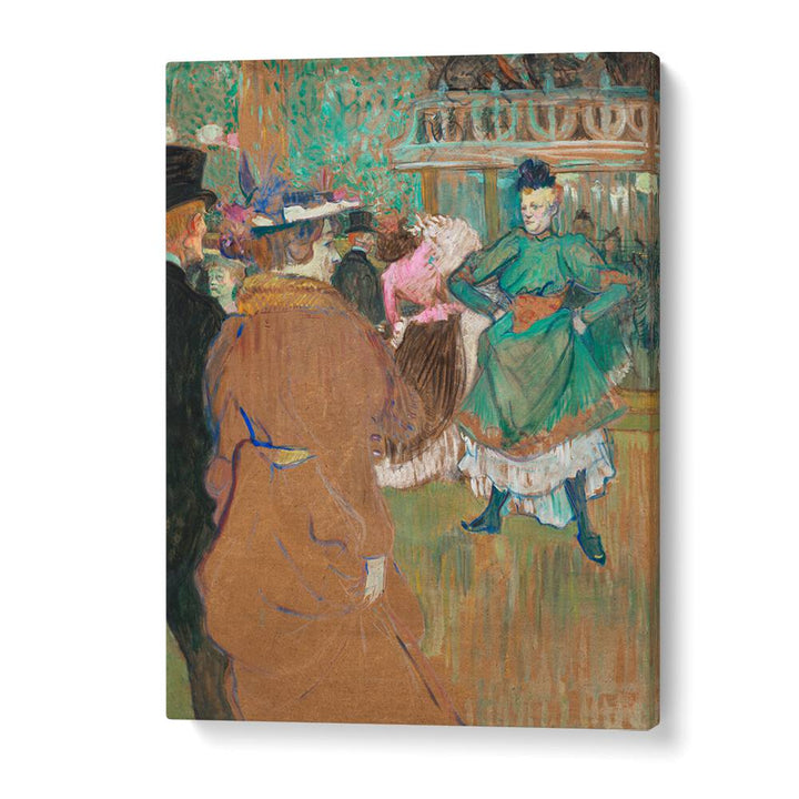 QUADRILLE AT THE MOULIN ROUGE (1892) , VINTAGE PAINTINGS