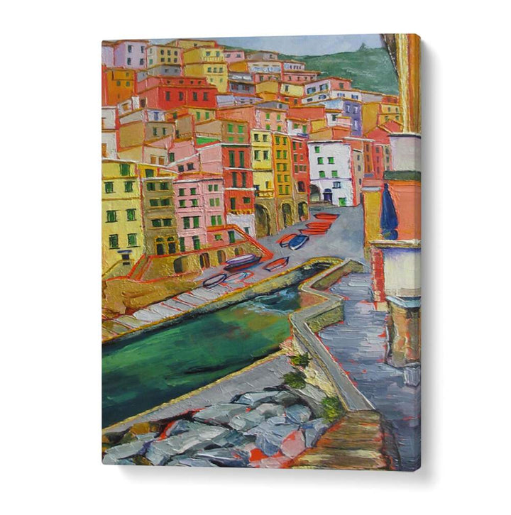 ITALIAN FANTASY , LANDSCAPE PAINTINGS