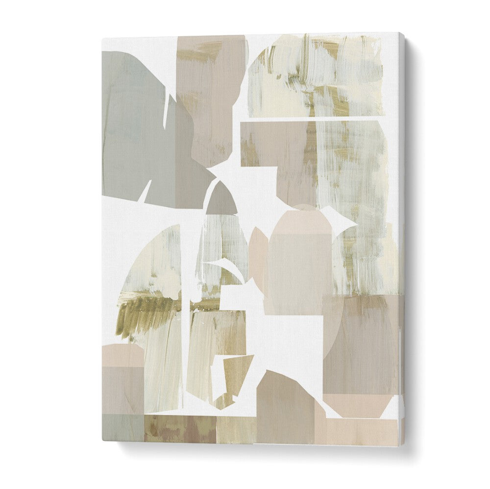 Captivating NEUTRAL NUANCES I, ABSTRACT PAINTINGS blend soft earth tones, perfect for transforming your home decor.