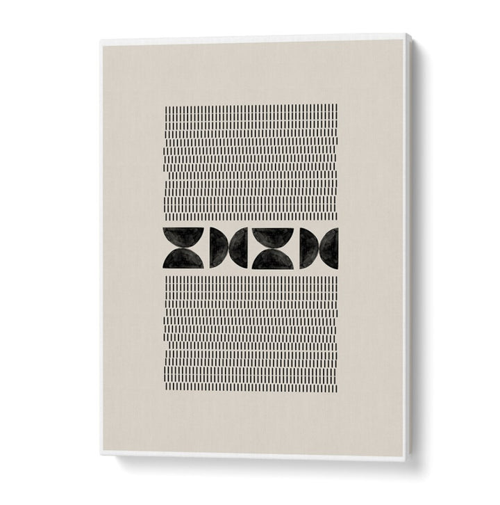 Elevate your space with BAB NO.XIX, GEOMETRIC ART PRINTS showcasing modern abstract designs in captivating black and beige.