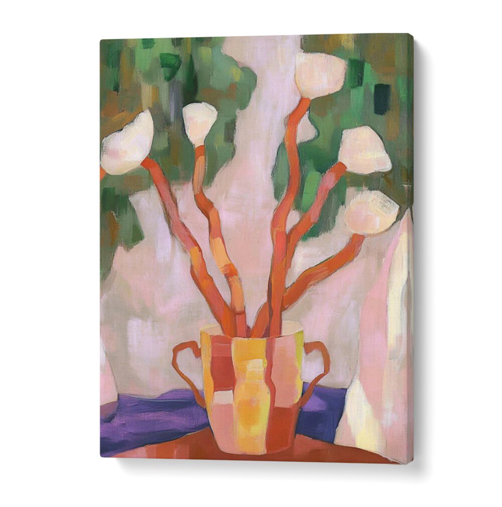Vibrant FLOWER IN A VASE IV artwork adds elegance and life to any decor, perfect for nature lovers.