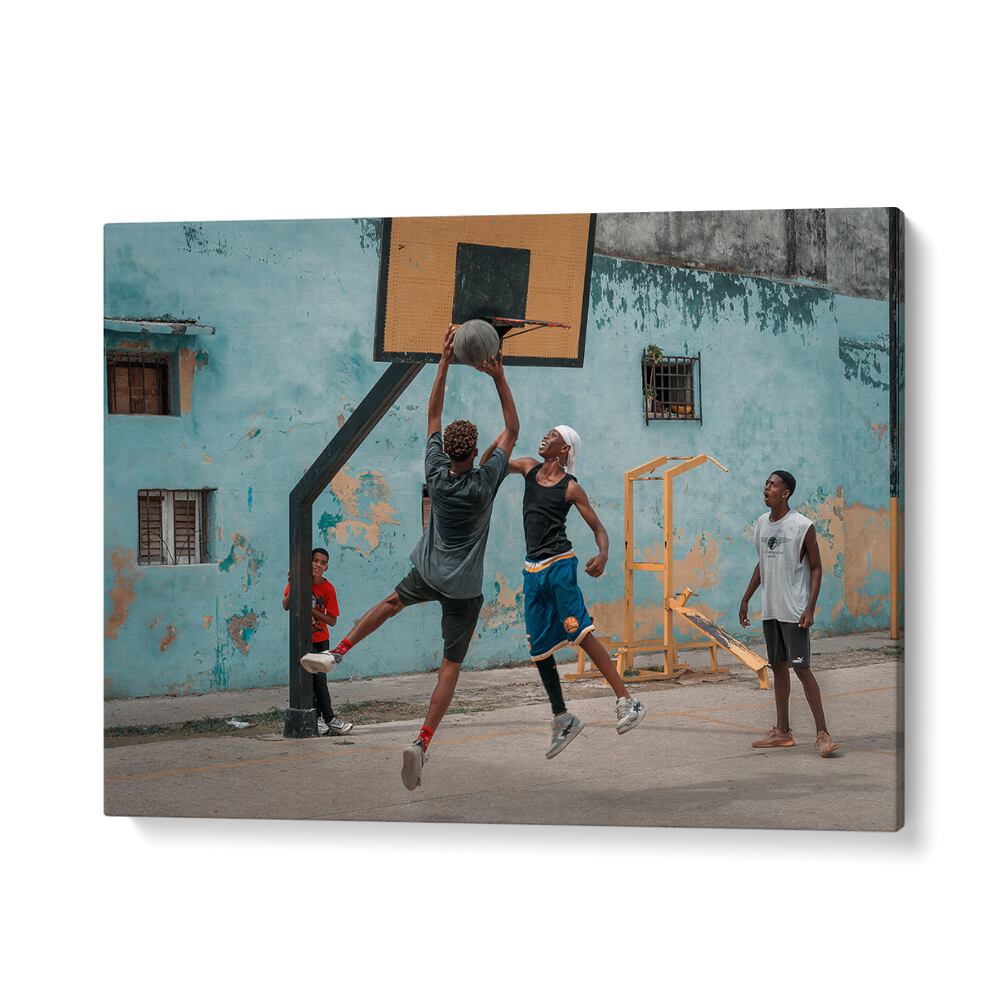 ABSTRACT painting - STREETBALL by Asianmonk