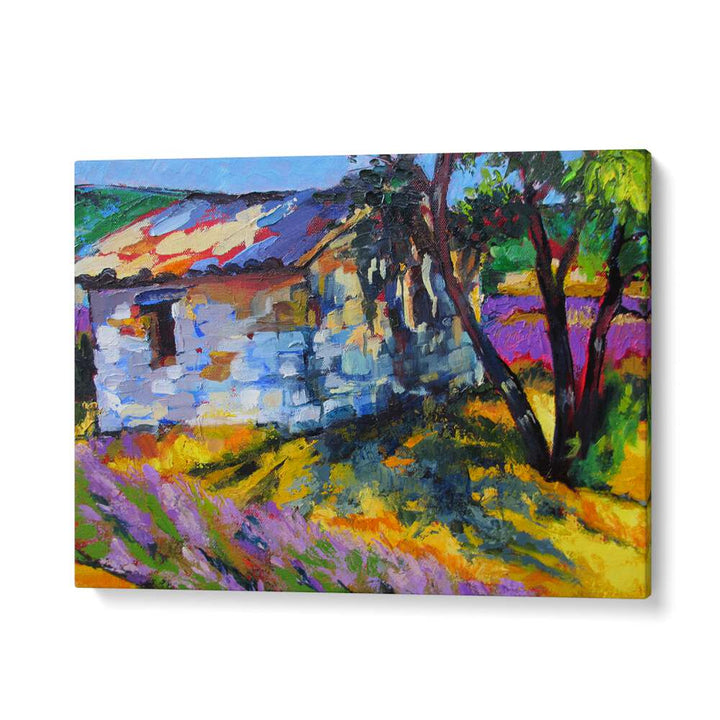 SUMMER IN PROVENCE , LANDSCAPE PAINTINGS