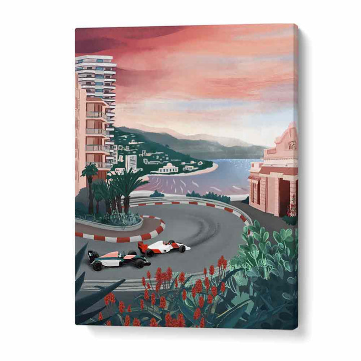 MONACO CIRCUIT BY GOED BLAUW, LANDSCAPE ART PRINTS