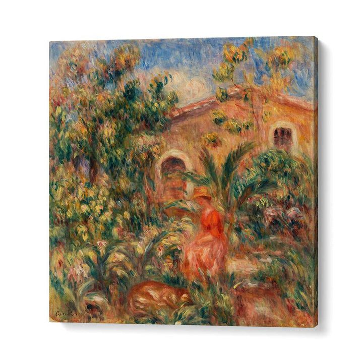 FARMHOUSE : LA FERME (1917) , VINTAGE PAINTINGS