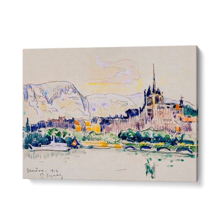 GENÈVE (1919) , VINTAGE PAINTINGS