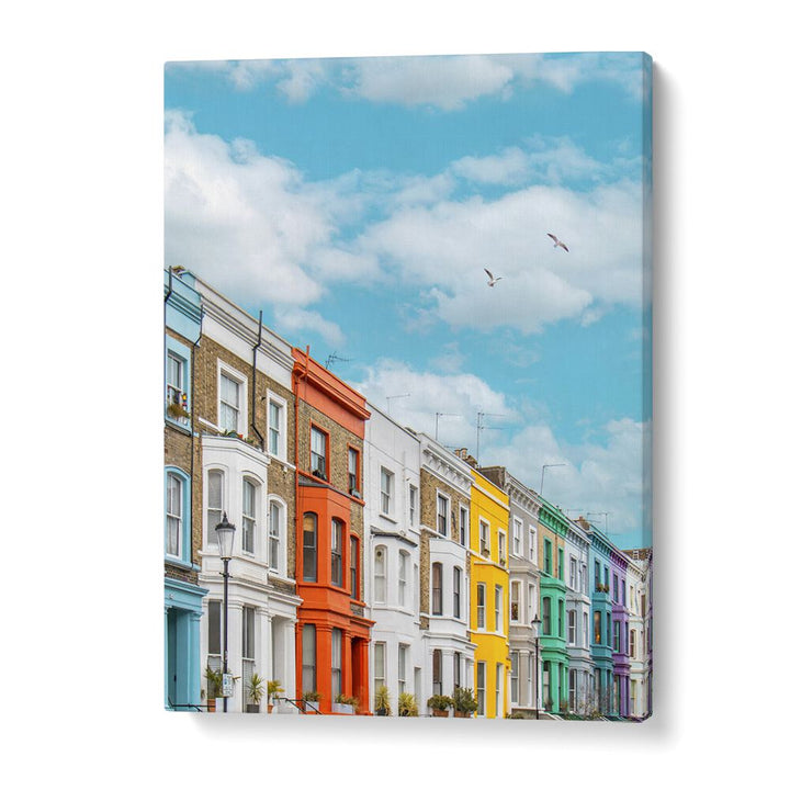 RAINBOW ROW , STREET PHOTOGRAPHY ART PRINTS