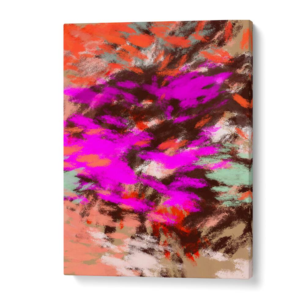 Vibrant LAZY SUMMER DAYS V, ABSTRACT PAINTINGS, perfect for adding warmth and style to your home decor.