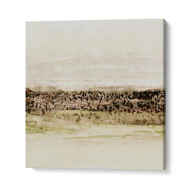Serene GREEN HORIZON, ABSTRACT PAINTINGS featuring soft colors, perfect for enhancing your home or workspace decor.