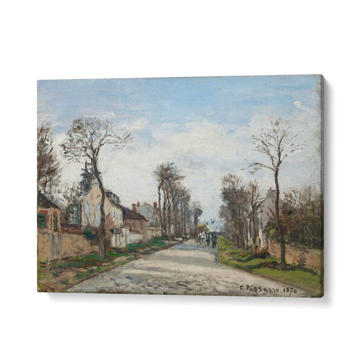 VERSAILLES ROAD, LOUVECIENNES (1870) , VINTAGE PAINTINGS