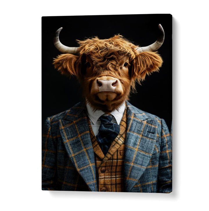 WILD SUITS - HIGHLAND CATTLE , ANIMAL PAINTINGS