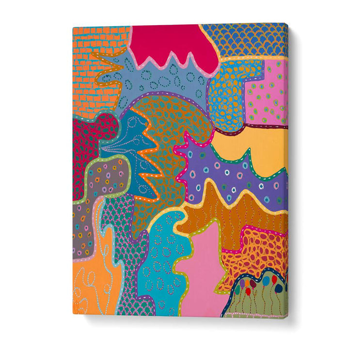 COLOUR WARMS THE SOUL , PATTERN ART PRINTS