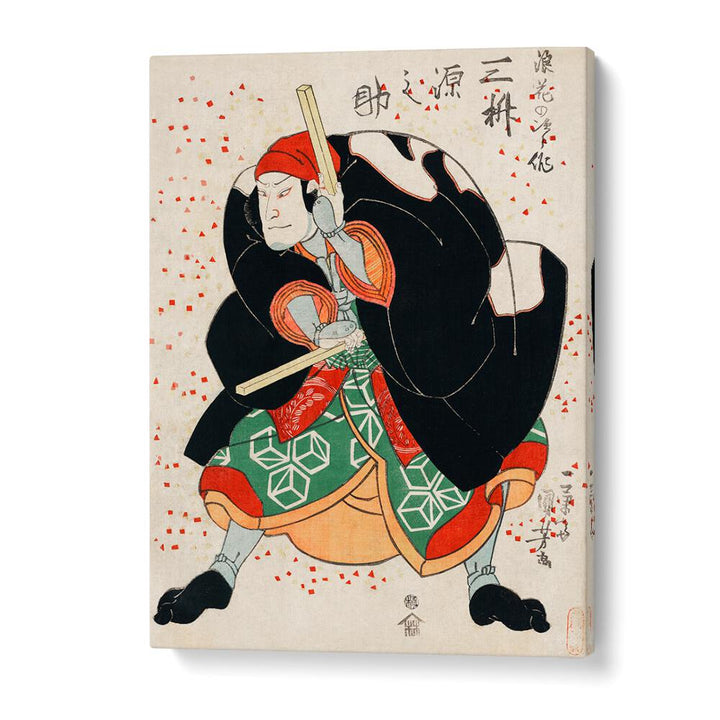 MIMASU GENNOSUKE NO NAMIWA NO JIROSAKU BY UTAGAWA KUNIYOSHI (1753-1806) , JAPANESE PAINTINGS