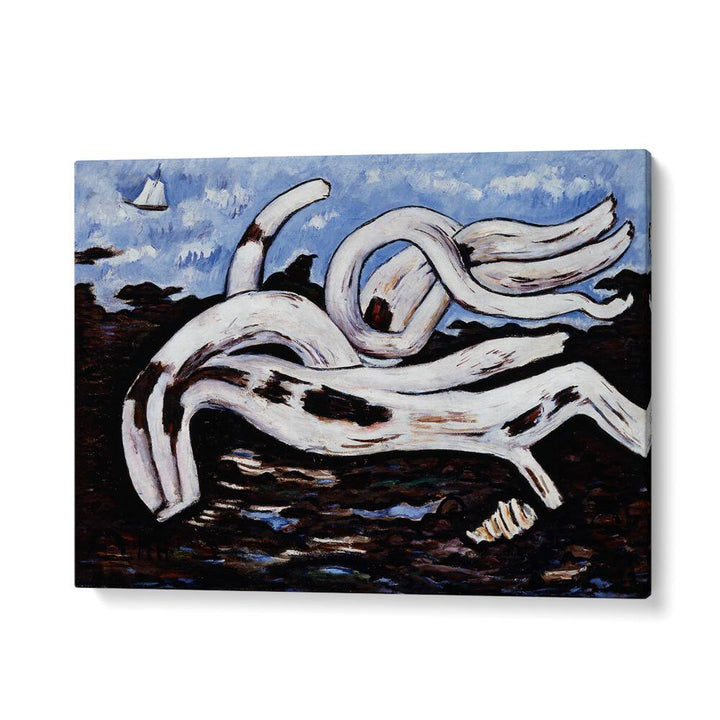 DRIFTWOOD ON THE BAGADUCE (1939–1940)  , VINTAGE PAINTINGS