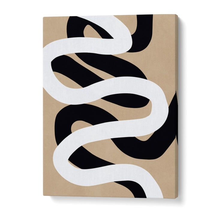 Bold, flowing lines define EXPRESSIONIST CURVES II, ABSTRACT PAINTINGS, adding elegance to any modern space.