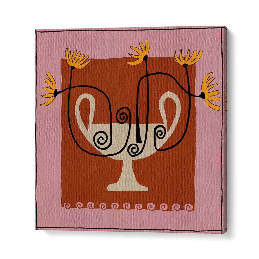 Elegant OUT OF VASE BLOOMS XII, FASHION POSTERS featuring a unique floral design, perfect for modern home décor.
