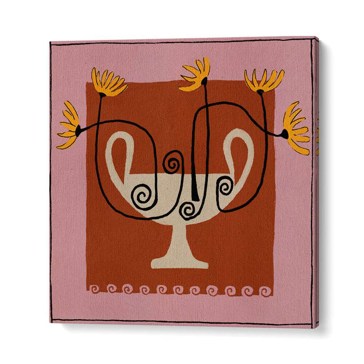 Elegant OUT OF VASE BLOOMS XII, FASHION POSTERS featuring a unique floral design, perfect for modern home décor.
