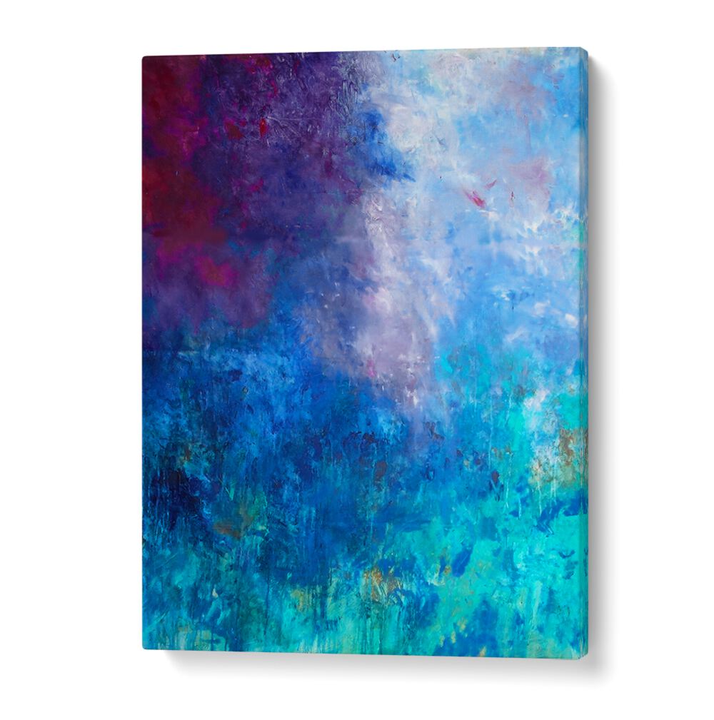 Captivating ABSTRACT DESIGN III, ABSTRACT PAINTINGS with a vibrant fusion of colors, perfect for transforming your space.
