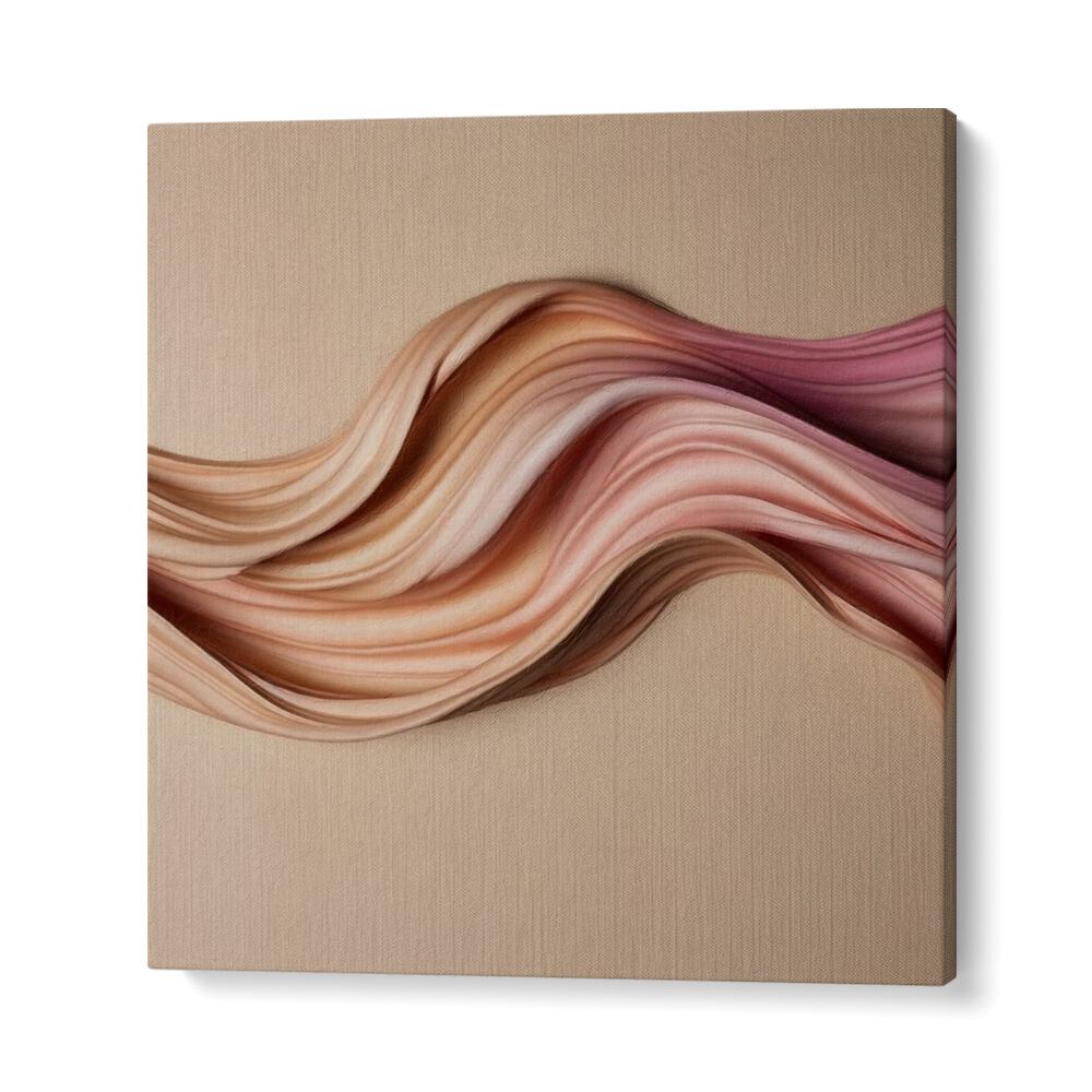 Stylish MOOV - DIPTYCH A, ABSTRACT PAINTINGS showcases flowing forms, perfect for modern home or office decor.