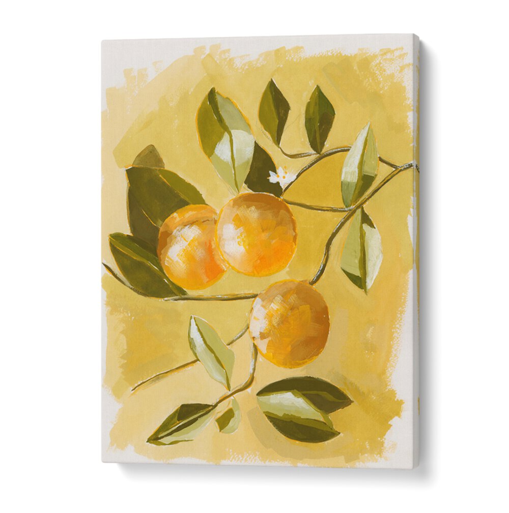 Vibrant ORANGE TREE artwork, perfect for adding sunny charm to your home or garden decor.