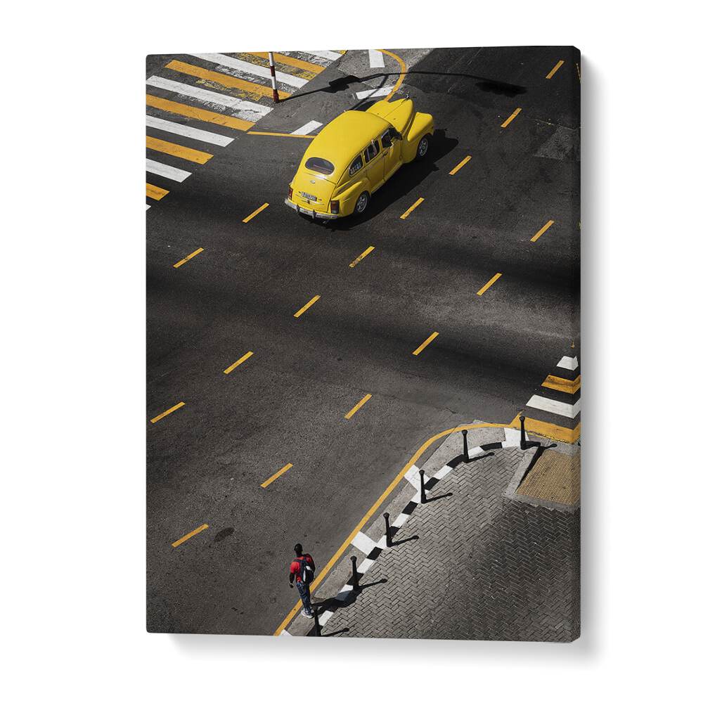 Christian Meermann painting - YELLOW CAR by Asianmonk