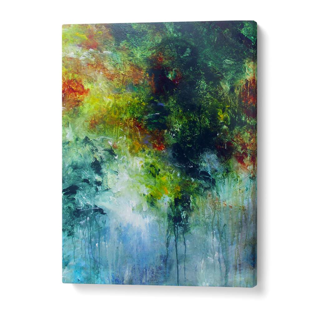 Captivating ABSTRACT DESIGN XV, a harmonious blend of colors in ABSTRACT PAINTINGS, perfect for transforming your space.