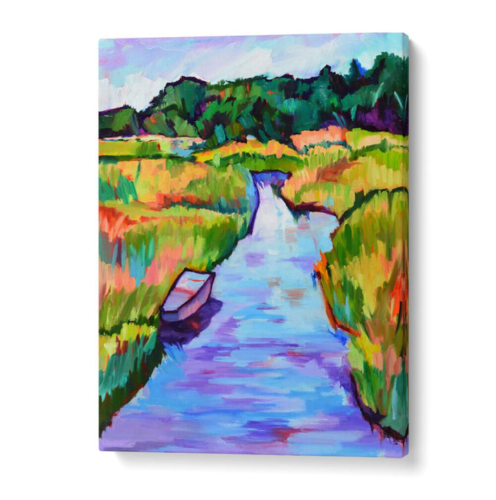 RIPPLING WATER , LANDSCAPE PAINTINGS