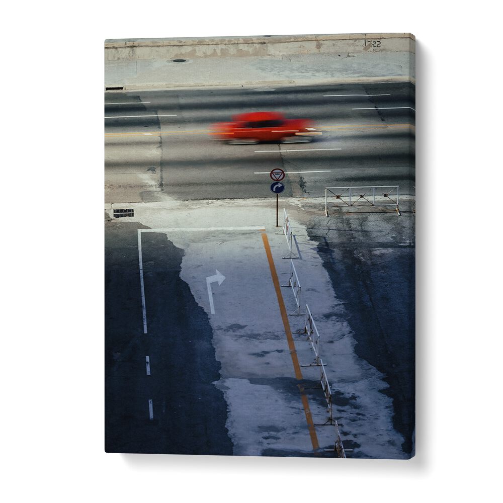 Christian Meermann painting - RED CAR II by Asianmonk