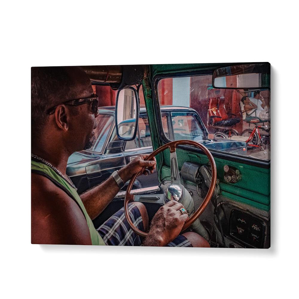 ABSTRACT painting - TAXIDRIVER I by Asianmonk