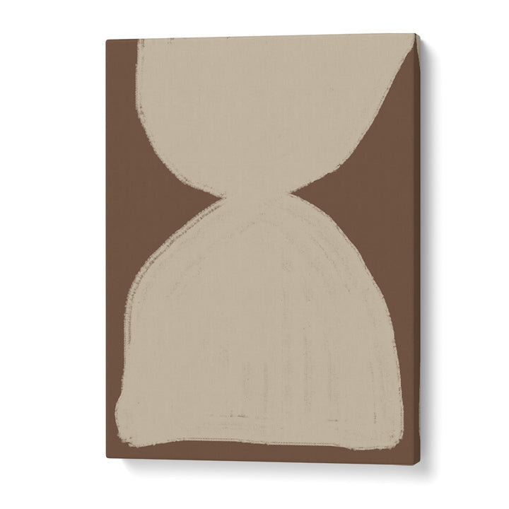 Stunning BEIGE SHAPE COMPOSITION, ABSTRACT PAINTINGS from Miuus Studio, perfect for enhancing any living space decor.